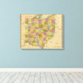 Ohio 9 canvas afdruk (Insitu (Houten vloer))