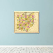 Ohio 9 canvas afdruk (Insitu (Houten vloer))