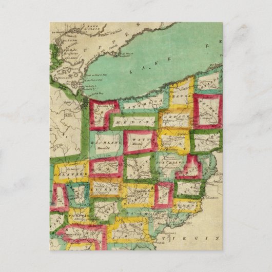 Ohio Atlas Briefkaart (Voorkant)