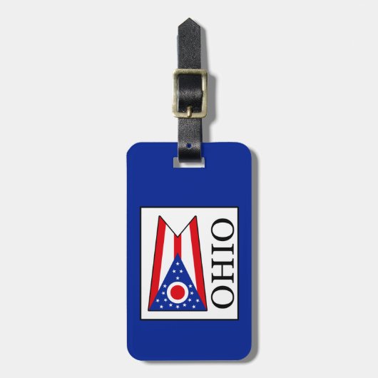 Ohio Bagagelabel (Voorkant verticaal)