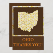 OHIO BEDANKKAART (Voorkant / Achterkant)