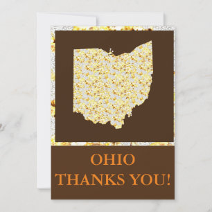 OHIO BEDANKKAART