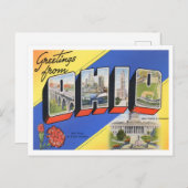 Ohio Big Letters Briefkaart (Voorkant / Achterkant)