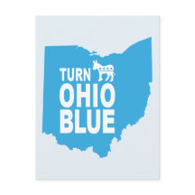 Ohio Blue Briefkaart draaien | Stemstaat progressi
