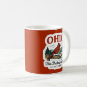 Ohio Buckeye Staat Mok (Voorkant rechts)