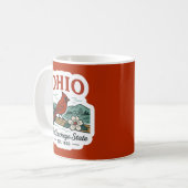 Ohio Buckeye Staat Mok (Voorkant links)