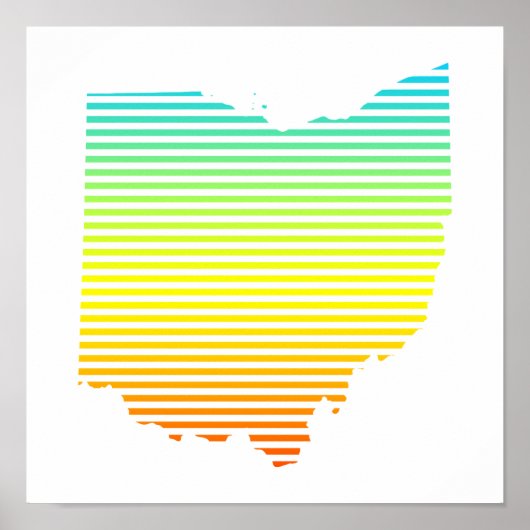 ohio chill fade poster (Voorkant)