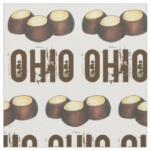 Ohio Chocolate Peanut Butter Buckeye Nut Snoep OH Stof