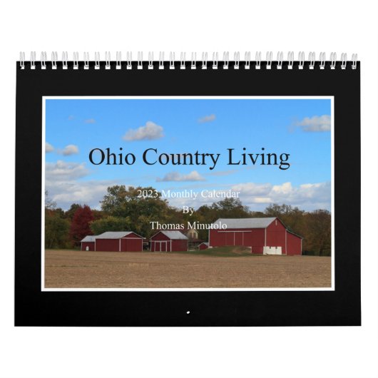 Ohio Country Living 2023 Calendrier Par Tom Minuto (Protection)
