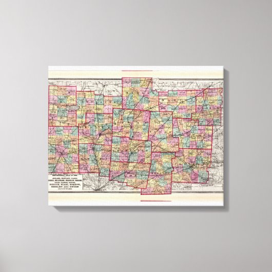 Ohio County 2 Canvas Afdruk (Voorkant)