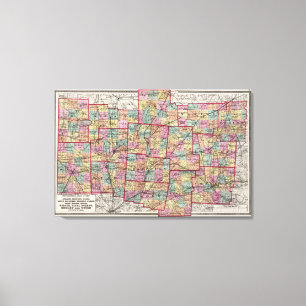 Ohio County 2 Canvas Afdruk
