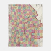 Ohio County Fleece Deken (Voorkant)