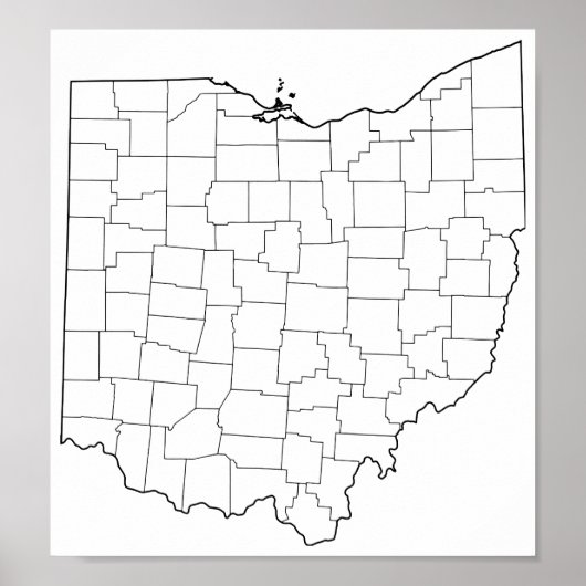 Ohio County's Blank overzicht (Voorkant)