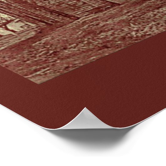 Ohio Covered Bridge Poster (Hoek)