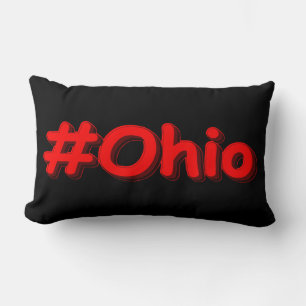 "#Ohio " Cute Design. Bestel nu Kussen
