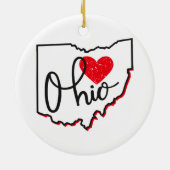 Ohio Day Keramisch Ornament (Achterkant)