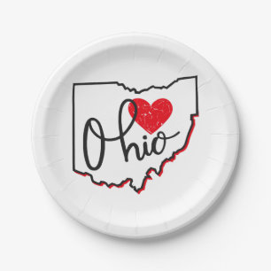 Ohio Day Papieren Bordje