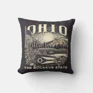 Ohio de Buckeye staat Kussen