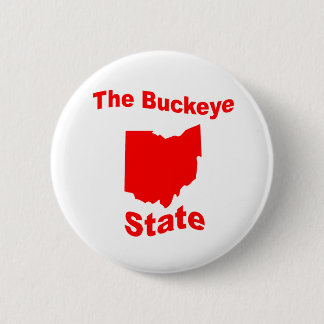 Ohio: De Buckeye-staat Ronde Button 5,7 Cm