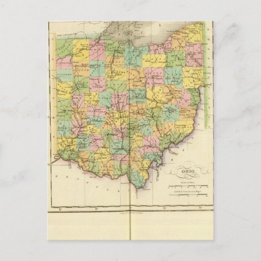 Ohio de V.S. Briefkaart (Voorkant)