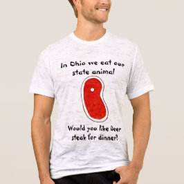 Ohio Eats State Animal T-shirt