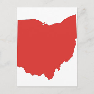 Ohio - een RED-staat Briefkaart
