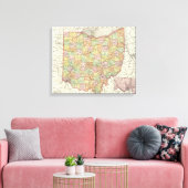 Ohio en Hamilton County Canvas Afdruk (Insitu (Woonkamer))