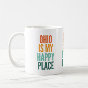Ohio Est Mon Heureux Lieu Café Mug