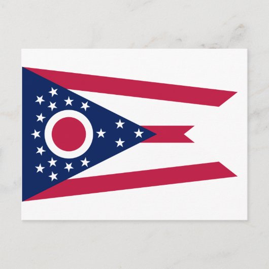 Ohio Flag Briefkaart (Voorkant)