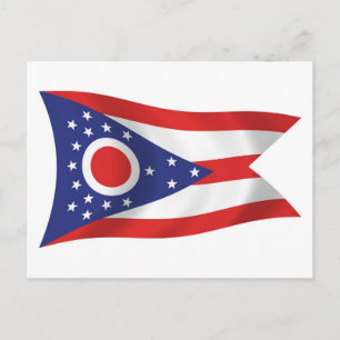 Ohio Flag Briefkaart