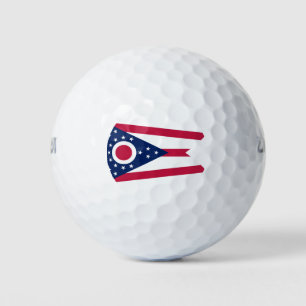 OHIO FLAG GOLFBALLEN