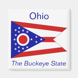 Ohio Flag Magnet Magneet