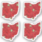Ohio Flower Sticker (Voorkant)