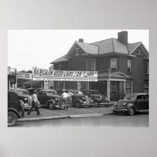Ohio Gebruikte autopartij, 1938 Poster