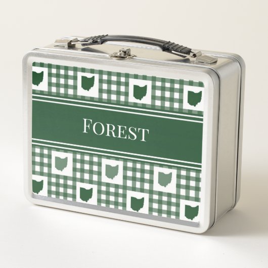 Ohio Groen Gingham (Voorkant)
