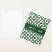 Ohio Groen Gingham Planner (Display)
