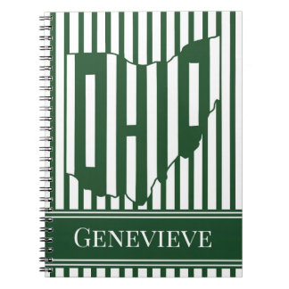 Ohio Groene Streep Notitieboek