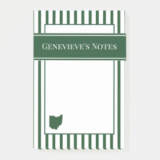 Ohio Groene Streep Post-it® Notes