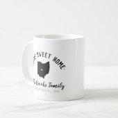 Ohio Home Sweet Home Famille Monogramme Mug (Devant gauche)