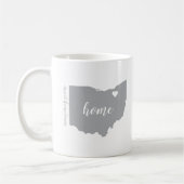 Ohio Hometown Mug avec personnalisation (Gauche)