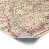 Ohio, Indiana Poster (Hoek)