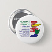 Ohio Kentucky Disk Golf Ronde Button 5,7 Cm (Voorkant /achterkant)