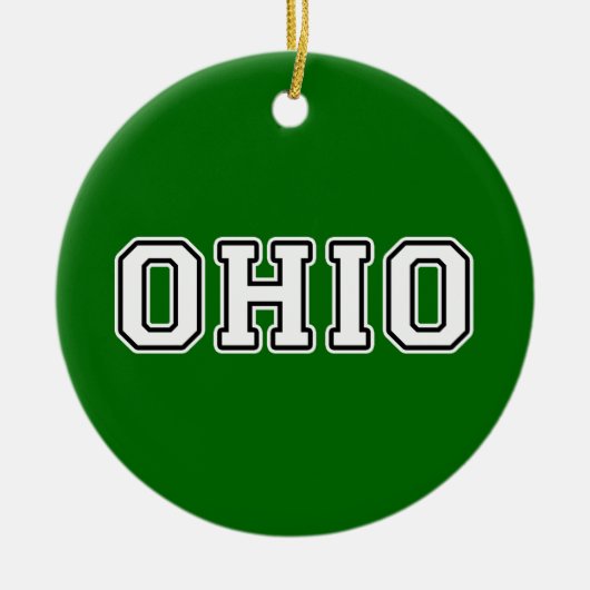 Ohio Keramisch Ornament (Voorkant)