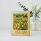 Ohio Lakeside Daisy Preserve Briefkaart (Staand voorkant)
