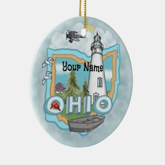 Ohio Lighthouse ornament (Rechts)