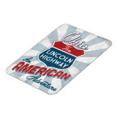Ohio Lincoln Highway America Magneet (Linkerzijde)