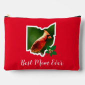 Ohio Maman Cardinal Custom Mère's Day Toiletry sac (Recto)