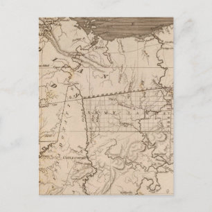 Ohio Map door Arrowsmith Briefkaart