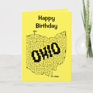 Ohio Maze Puzzle Kaart