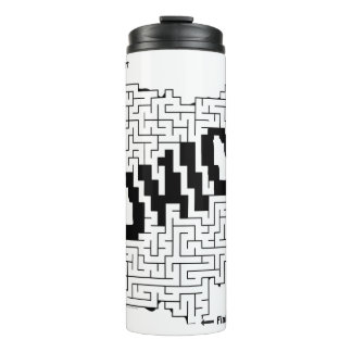 Ohio Maze Puzzle Thermosbeker